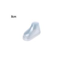 Plastikiniai batai atrama permatoma batų forma kūdikiams skaidrūs batai kojinės kūdikių pėdų ekranas batų medžiai 8cm