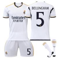 23/24 Nauji Madrido Real namų futbolo treniruočių marškinėlių komplektai (Nr.5 BELLINGHAM) 110