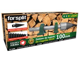 100mm sraigtinė malkų skaldytuvas traktoriui / rinkinys ZW2U-100K2