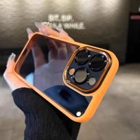 Metal Lens Suitable for IPhone16 Mobile Phone Case High-end Apple 15 Promax Simple 15 Magnetic 14 Hard Case iPhone16ProMax