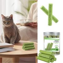 Dried Grass Stick, Hair Removal Ball, Gentle Grooming Snacks, Grass Grinding Stick, Hair Removal One Size balta