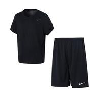 Nike vyriškas laisvo kirpimo bėgimo ir treniruočių komplektas L juoda