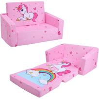 Decalsweet sulankstoma vaikų sofa-lova