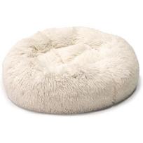 Apvalus gyvūnų guolis, 50 cm, balta