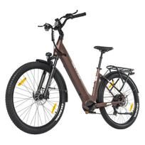 TTGO Z3 Suaugusiųjų Elektrinis Dviratis Trekingui 250W Variklis 48V 15AH Baterija 27.5 Colio Padangos Maksimali Apkrova 125KG Didelis Patvarumas Lauko Kelionėms E-Dviratis balta