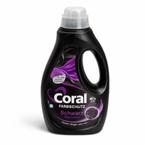 Coral Farbschutz Schwarz skalbimo skystis juodiems ir tamsiems drabužiams 1.15 L (23 skalbimai)