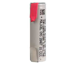 Molicel 18650 INR18650-P28A 2800mAh 35A baterija su kontaktais