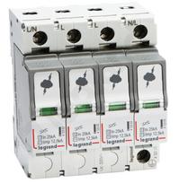 Viršįtampių ribotuvas T1+T2 12.5/60 4P Legrand 412273