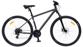 Dviratis 28  CLASSIC STREET 21 MEN DISC 21s 28  black classic