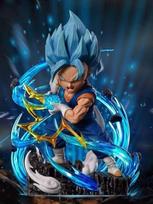 Q Versija Dragon Ball Z Vegito Figūrėlė Vegetto Figūrėlė 10CM PVC Veiksmo Figūrėlės Kolekcijos Modelis Žaislai