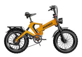 K7F Oranžinis/Pilkas Elektrinis Dviratis 48V35AH Baterija 20 * 4.0 colių Padanga Sulankstomas Rėmas Hidraulinis Stabdys Maksimalus Greitis 40-50KM/H pilka spalva