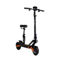 KUKIRIN G2 Pro elektrinis paspirtukas su sėdyne, galingas 600 W variklis, maksimalus greitis 45 km/h, 58 km atstumas, 48 ​​V / 15,6 Ah didelės talpos baterija, sulankstomas el. paspirtukas juoda