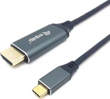 Adapter AV Equip Equip Adapter USB-C -> HDMI                  4K60Hz 2.00m sw | 133416 | 4015867228807