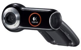 Logitech internetinė kamera Pro Carl Zeiss 9000, 2 megapikselių, objektyvas, QCAM-200SX juoda
