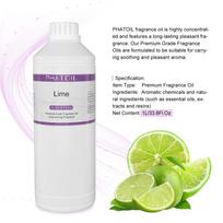 PHATOIL 1000ml/33.8fl.oz Kvapieji aliejai Mango Vyšnia Arbūzas Citrina Vaisių Eterinis Aliejus Oro Gaivikliams Plaukų ir Odos Priežiūrai DIY Kvepalai Lime