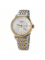 Tissot Le Locle Automatinis vyriškas laikrodis su mažu antriniu ciferblatu, baltu ciferblatu, modelis T006.428.22.038.01 balta