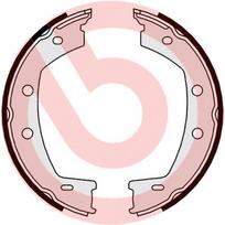 Stabdžių trinkelių komplektas, stovėjimo stabdis BREMBO S 44 508