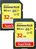 Karta SanDisk Extreme Plus SDHC 32GB + 32GB Class 10 UHS-I/U3 V30 (SDSDXWT-032G-GNCI2) | SDSDXWT-032G-GNCI2 | 0619659189426