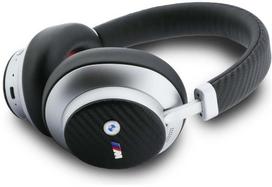 Słuchawki BMW Słuchawki nauszne BMW M Carbon Metal Logo Bluetooth ENC srebrny | BMW1014 | 3666339593728
