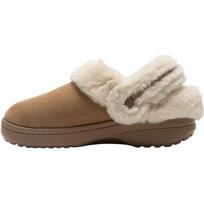 Crocs Women's Classic Lined Suede Clog Sepia Warm Comfort Slip On 212106-2EY 38-39
