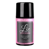 Sensuva Licolicious Cotton Candy, 50 ml Cukraus vatos skonio kremas oralinam seksui