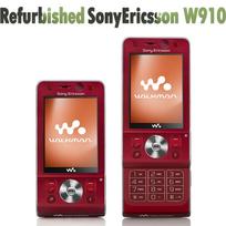Atnaujintas Sony Ericsson Originalus Sony Ericsson W910 GMS 3G mobilusis telefonas No charger juoda