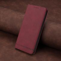 For Samsung Galaxy S26 Ultra Edge Pro Cover Wallet Skin Friendly Strong Magnetic Card Slot Flip Leather Case Galaxy S26 Pro šviesiai violetinė spalva
