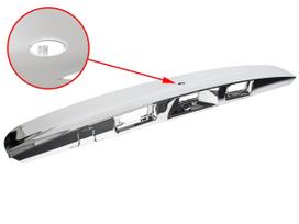Nissan Qashqai J10 06-13 CHROME tailgate trim + SMART KEY hole