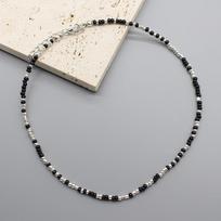 Simple Seed Beads Choker  Women Korean Fashion Charm Colorful Handmade Boho Collar Chain Neck Necklace Femme Jewelry  Gift 35cm