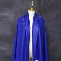 1/2/3/5M Matinis Minkštas Odos Audinys Elastingas 4 kryptimis Tampri Dirbtinė PU Oda Audiniai Suknelėms Drabužiams Apmušalams Pasidaryk pats Siuvimo Aksesuarai 1M blue