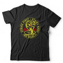 Karate Kid Marškinėliai Cobra Kai Strike First Unisex ir Vaikams Miyagi Do 80-ųjų Filmas 3XL