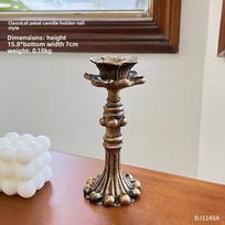 Retro Nostalgiškas Ekranas Fotografavimas Vestuvės Klasikinis Žvakidė Cylinder Candle Holder