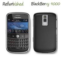 Refurbished Blackberry Bold 9000 3G NETWORK 128 RAM 1GB ROM mobilusis telefonas No charger juoda