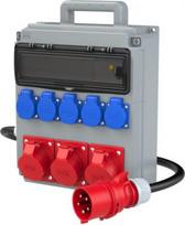 Socket block OPOLE MV 3x16/5 5xSSD 2m cable H07RN-F 5x2,5St16 909210010WE | 9003399538001
