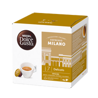 NESCAFE kavos kapsulės DOLCE GUSTO ESPRESSO MILANO, 16 kapsulių