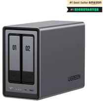 Serveris UGREEN DXP2800 8TB Seagate IronWolf NAS rinkinys NAS su 2 x 4TB Seagate IronWolf 3,5 colio SATA kietaisiais diskais