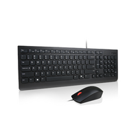 Klaviatūra ir pelė Lenovo Essential Wired Keyboard and Mouse Combo AI Nordic