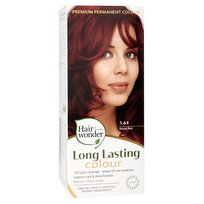 HAIRWONDER Ilgalaikiai plaukų dažai su 9 ekologiškais  ekstraktais,  henna raudona 5.64, 100 ml