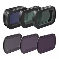 Kamera objektyvas - Freewell filtrų ir objektyvų rinkinys DJI Osmo Pocket 3 (40mm makro, plačiakampis, anamorfinis, ND8/32/128)