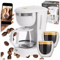 Kavos virimo aparatas Adler 0.6L 600W su temperatūros palaikymu ir ANTI-DRIP sistema