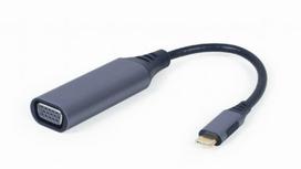 Gembird I/O ADAPTER USB-C TO VGA/GREY A-USB3C-VGA-01