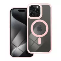 OEM Color Edge Mag phone case with MagSafe support for iPhone 15 Pro Max pink