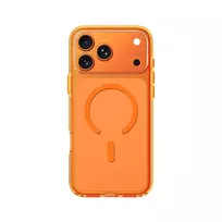 AmazingThing Minimal Mag Lens phone case with MagSafe support for iPhone 17 Pro Max, orange