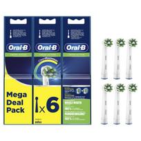 Oral-B PRO CROSS ACTION REFILL TOOTHBRUSH HEADS (6 PIECES)
