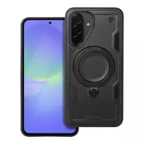 OEM FROST ARMOR phone case with stand for Samsung Galaxy A36 5G (A366) black