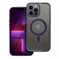 OEM Color Edge Mag phone case with MagSafe support for iPhone 13 Pro Max, purple