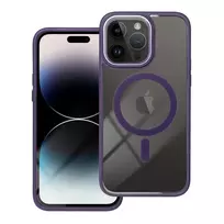 OEM Color Edge Mag phone case with MagSafe support for iPhone 14 Pro Max purple