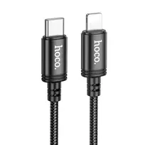 Hoco X89 data transfer and charging cable | USB-C to Lightning | PD | 27W | 2m | black