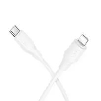 Hoco X124 data transfer and charging cable | USB-C to Lightning | 27W | 1m | white