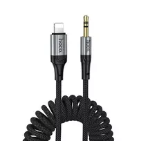 Hoco 3.5 mm AUX Jack to Lightning Cable – 1.5 m – UPA33A – Black